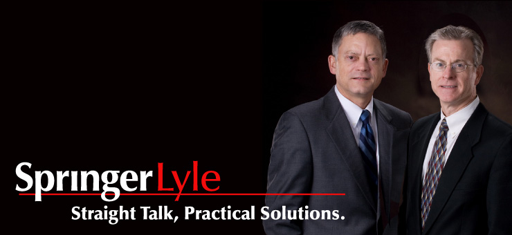 Jeff Springer and Frank Lyle Business Legal Issues