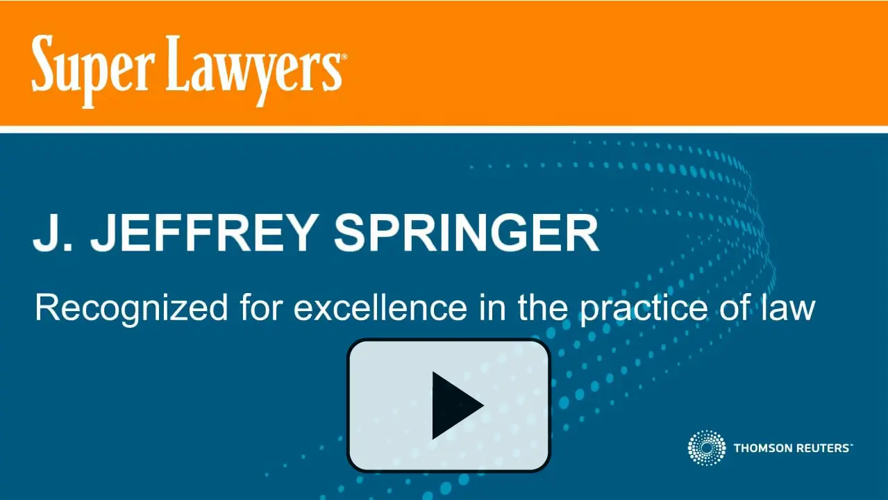 Superlawyers Attorney Jeffrey Springer