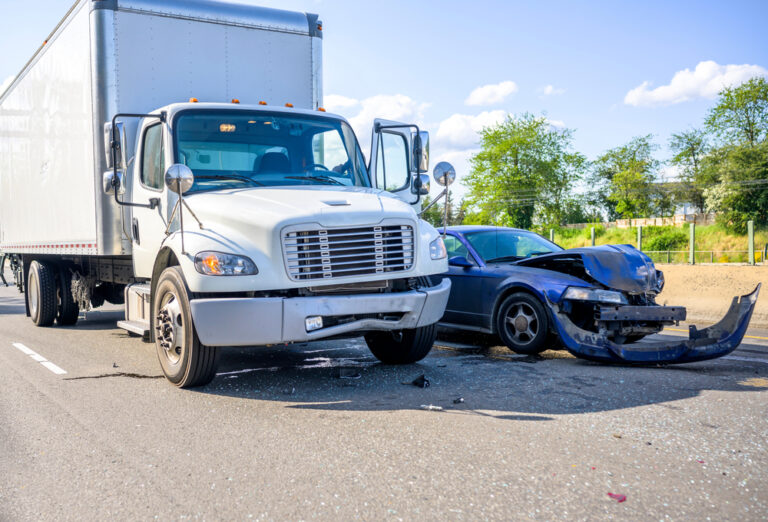 Truck Accident with car