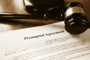 Prenup and divorce