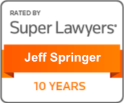 Jeff Springer, 10 years at SuperLawyers