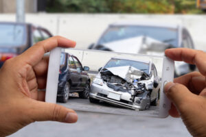 Taking Photos of a Car Accident